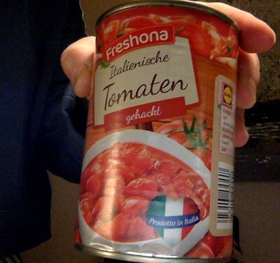 Italienische Tomaten gehackt - Product - en