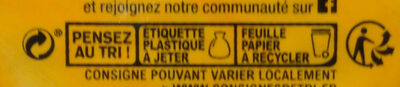 Le Bon Brie - Recycling instructions and/or packaging information - fr