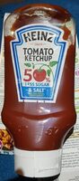 Tomato Ketchup 50% less sugar & salt - Product - en