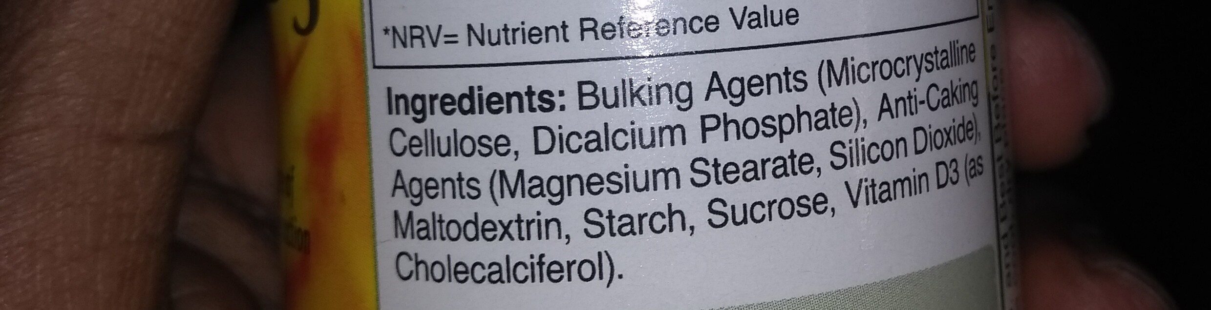 Vitamin D3 - Ingredients - en