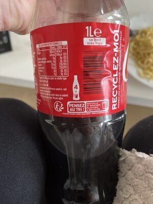 Coca cola 1 litre - Recycling instructions and/or packaging information - en