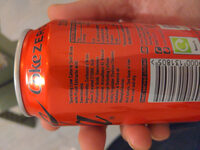 Coca-Cola Zero - Ingredients - en
