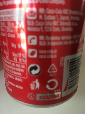 Coke Can 150ml - Recycling instructions and/or packaging information - en