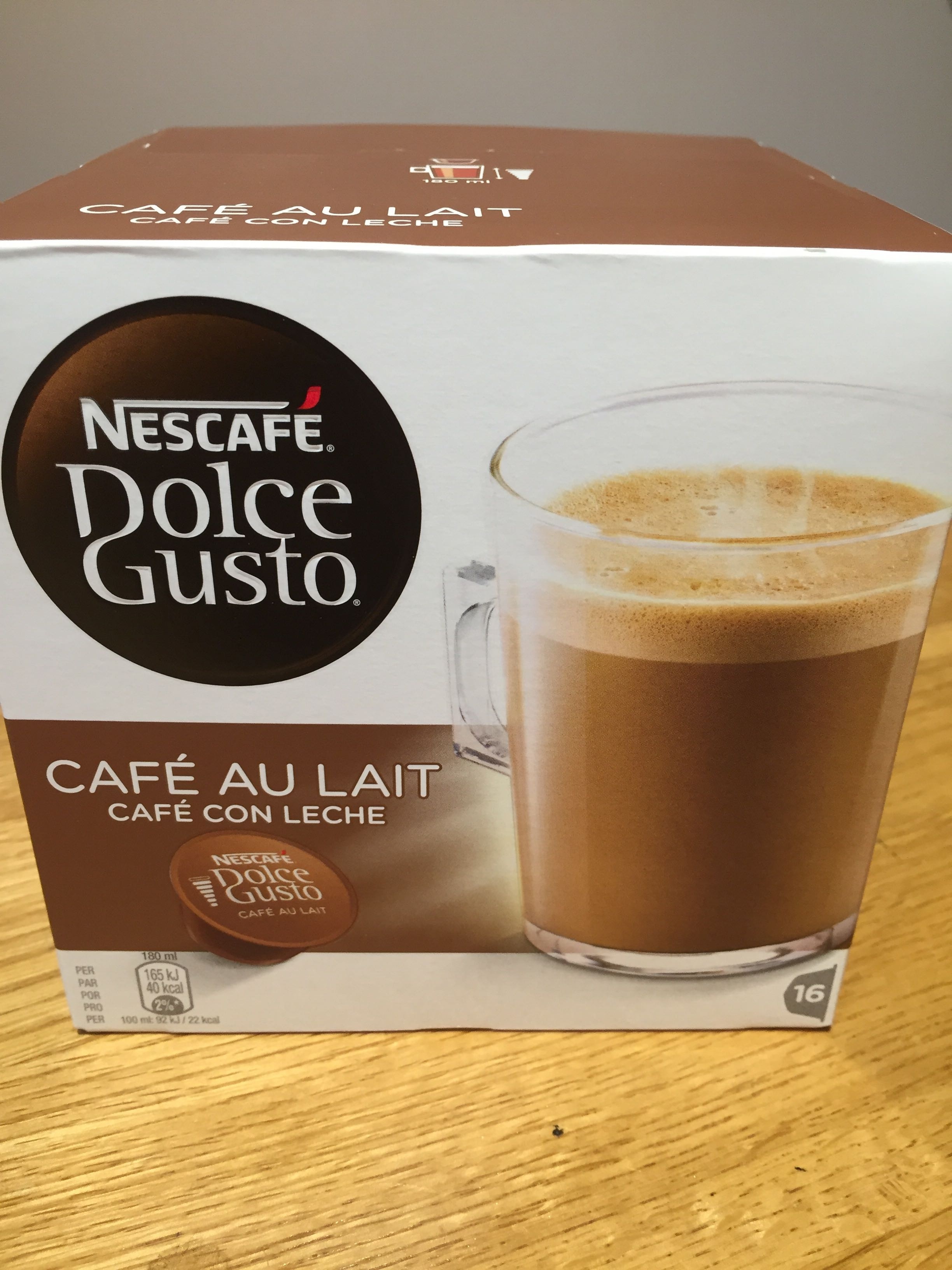 Dolce Gusto Café au Lait - Product - en