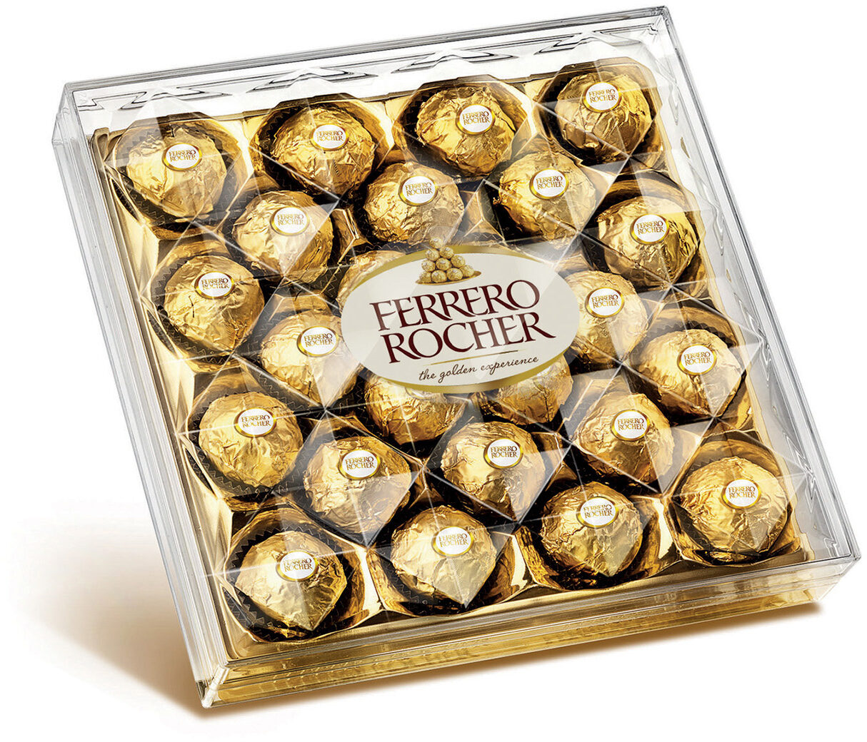 Boîte diamant remplie de chocolats pralinés - Product - fr